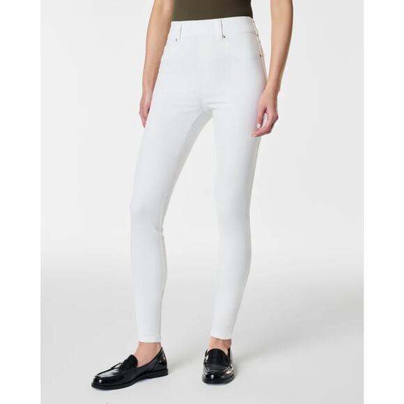 SPANX SPANXshape EveryWear Ankle Skinny Jeans White Medium - Picture 1 of 8